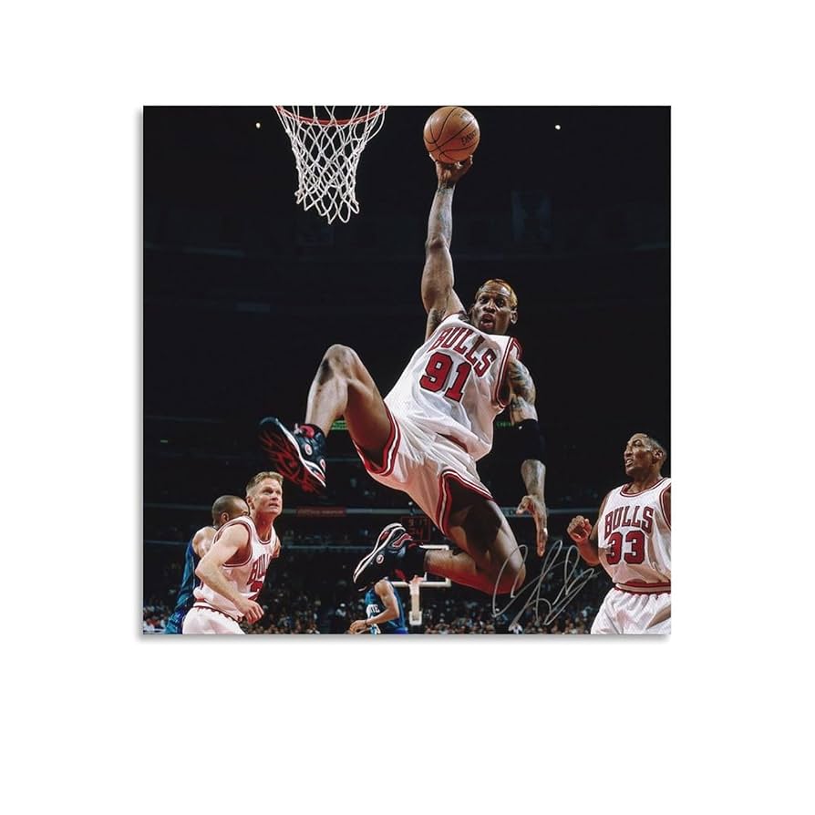 デニスロッドマン 90s 当時物 ポスター Amazon.co.jp: Dennis Rodman デニス・ロッドマン ポスター